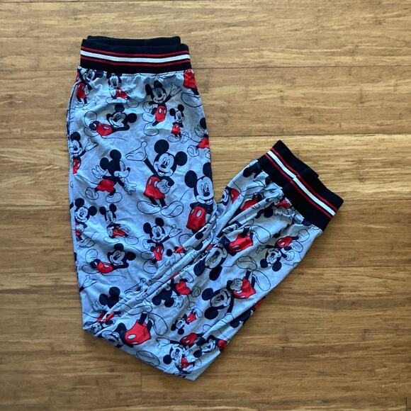 Disney Mickey Mouse Pajama Pants, Size M - Picture 1 of 10